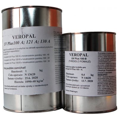 VEROPAL UV PLUS 100 1,4 kg – Zboží Mobilmania