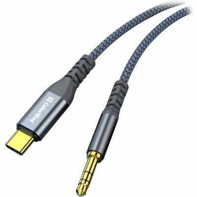 ColorWay CW-CBPDJ071-G USB-C na 3,5mm jack 1,2m šedý – Hledejceny.cz