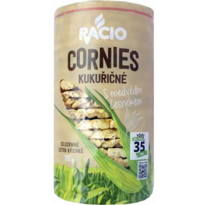 Racio Cornies Kukuřičné s medvědím česnekem 115 g – Zboží Dáma