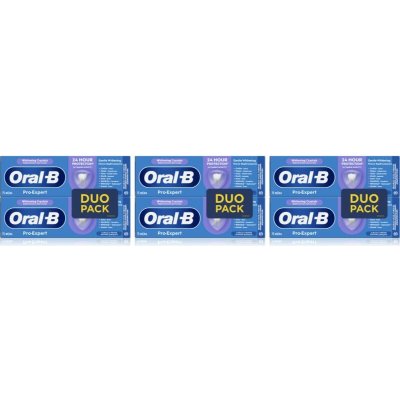 Oral-B Pro Expert Gentle Whitening bělicí 6 x 75 ml – Hledejceny.cz