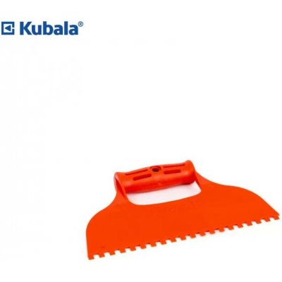 KUBALA 0702 Stěrka plastová zuby 4x6mm oranžová – Hledejceny.cz
