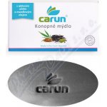 Carun konopné mýdlo s aktivním uhlím mandlovým olejem a citronovou trávou 100 g – Zbozi.Blesk.cz