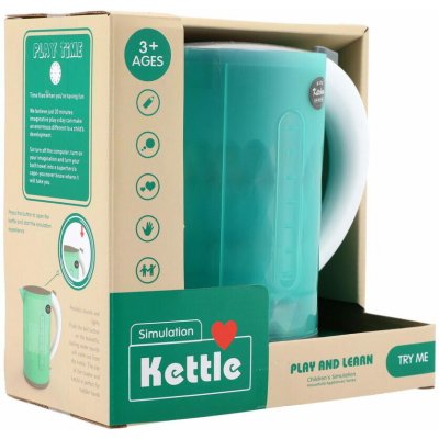 Teddies Konvice rychlovarná plast 15x16cm na baterie se světlem zvukem v krabici 21x20x11cm – Zboží Dáma