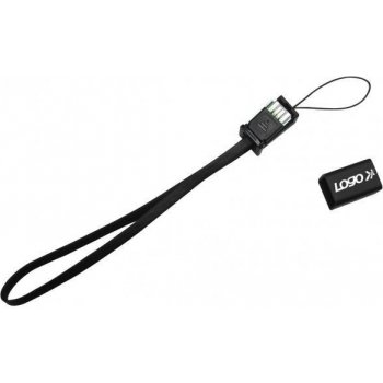 Logo 24904 USB 2.0, USB A M-USB mini M 5 pin, 0.3m, černý