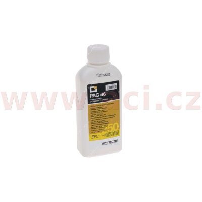 kompresorový olej PAG 46 + UV látka (R134a, 1234yf) 250 ml (vhodný i pro elektrické kompresory Sanden) – Sleviste.cz