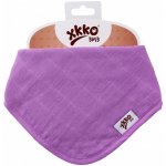 Kikko XKKO BMB Bambusový slintáček/šátek Hearts/Waves lilac – Zboží Mobilmania