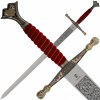 Meč pro bojové sporty Art Gladius Meč Karel V. de Luxe staromosaz