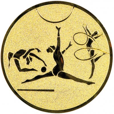 ETROFEJE emblém 25mm 10 gymnastika