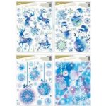 MFP okenní fólie vánoce glitr VA031 30x42cm 8886648 – Hledejceny.cz
