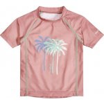 Dětské UV tričko Playshoes Palmy coral krátký rukáv – Hledejceny.cz