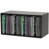 Pouzdro a obal pro gramofon Glorious Record box 230 BK (Box na 230 vinylů (12“))