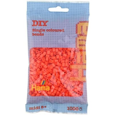 HAMA Oranžové korálky 1000ks MIDI – Hledejceny.cz