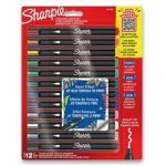 Sharpie Akrylový popisovač Acrylic Marker Bullet sada 12 ks 2091 – Sleviste.cz