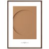 Plakát Idealform Poster no. 6 Round composition Barva: Terracotta, Velikost: 500x700 mm