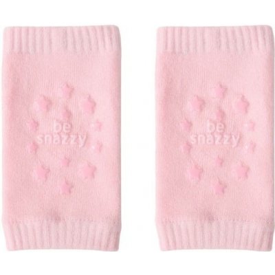 Besnazzy Dětské nákoleníky s ABS Star světle růžové – Sleviste.cz