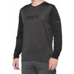 100% Ridecamp dlouhý rukáv Black/Charcoal pánský – Zboží Dáma