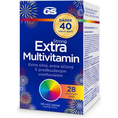 GS Extra Strong Multivitamin 90 + 40 tablet – Hledejceny.cz