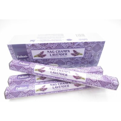 Tulasi indické vonné tyčinky Nag Champa Levander 15 ks – Hledejceny.cz