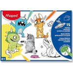 Maped Magické omalovánky A4 – Zboží Dáma