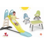 Smoby set Toboggan XL a piknikový stůl se židlemi KidChair 310261-2 – Zbozi.Blesk.cz
