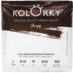 Kolorky DELUXE VELVET PANTS NIGHT Sleepy L 8-13 kg 19ks – Zboží Mobilmania