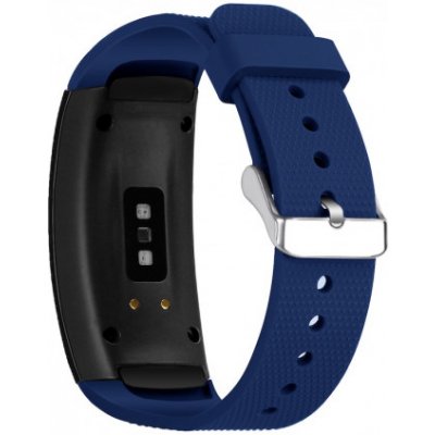 BStrap Silicone Land řemínek na Samsung Gear Fit 2, dark blue SSG005C02 – Zboží Mobilmania