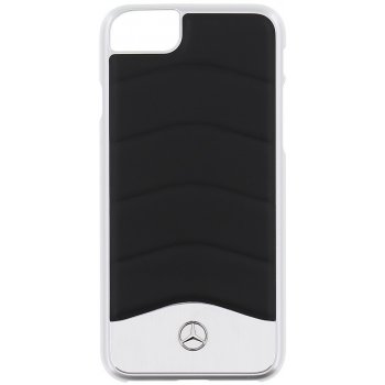 Pouzdro Mercedes Hard Case Wave III Alu iPhone 7 stříbrné