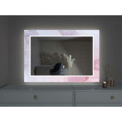Artalo LED zrcadlo s dekorem D8 70 x 120 cm – Sleviste.cz