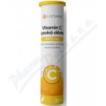 Livsane Vitamin C vys. dávka 1000 mg 20 šum.tablet – Hledejceny.cz