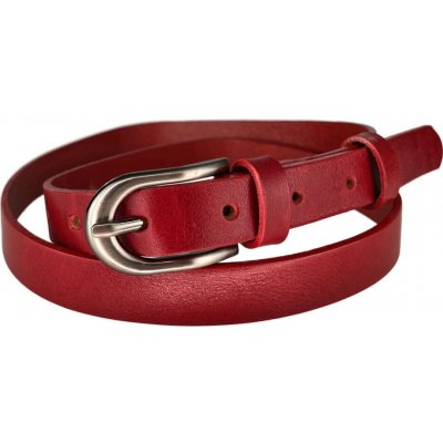 Penny Belts dámský kožený opasek 20-186-93 červený – Zboží Dáma