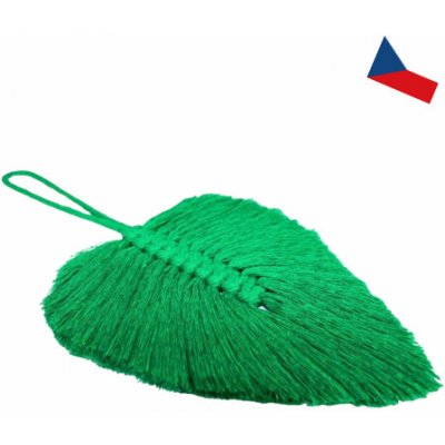 Světlé béžový macramé list na zeď Macrame Leaf, 26x32 cm Barva: Béžová – Hledejceny.cz