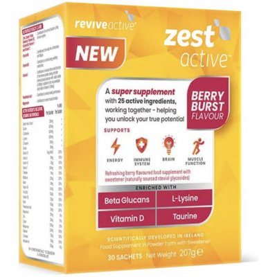Reviveactive Zest Active berry 30 sáčků – Hledejceny.cz