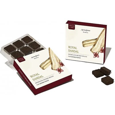 Aromafume Vonné cihličky Royal Sandal 9 ks – Hledejceny.cz