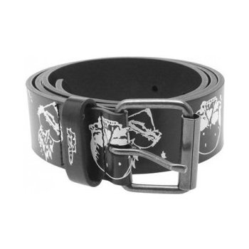 No Fear Printed belt 63 Black