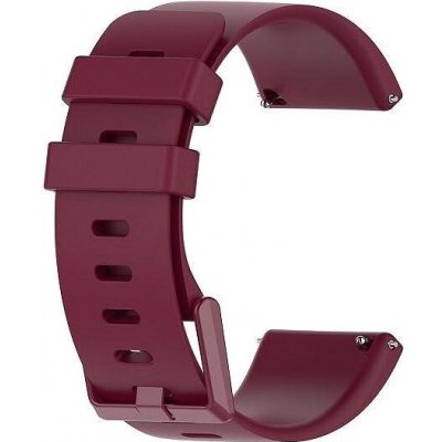 BStrap Silicone pro Fitbit Versa / Versa 2 wine red, velikost L STR00157 – Zboží Mobilmania