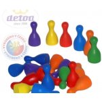 DETOA DŘEVO Figurky 25mm sada 24kusů v sáčku – Hledejceny.cz