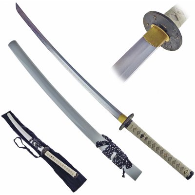 Chladné Zbraně Elegantní bílá katana "WHITE LOTUS" – Zboží Mobilmania
