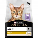 Pro Plan Cat Adult Light krůta 2 x 3 kg – Zboží Mobilmania