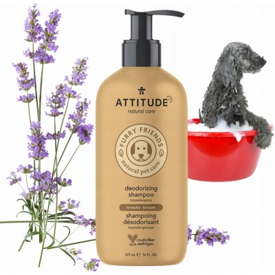 Attituda Furry Friends Přírodní šampon pro zvířecí mazlíčky odstraňující zápach 473 ml – HobbyKompas.cz