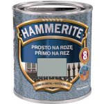 Akzo Nobel Hammerite přímo na rez, 0,70l, kladívkový šedý – Hledejceny.cz