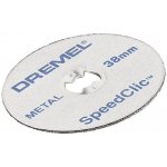Dremel EZ SpeedClic Sada řezných kotoučů SC 456, ø 38 × 3,2 mm, 35000 ot./min, 5 ks 2615S456JC – Zboží Dáma