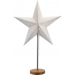 Markslöjd Vánoční hvězda MIKKE k postavení E14 max. 25 W, bílá, 65 x 45 x 21 cm – Zboží Dáma