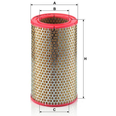 MANN-FILTER Vzduchový filtr MANN C16153 (MF C16153) – Hledejceny.cz