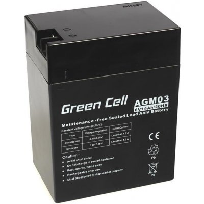 Green Cell 6V 14Ah – Zboží Živě