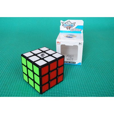 Rubikova kostka 3 x 3 x 3 Cyclone Boys FeiKu Tiled černá