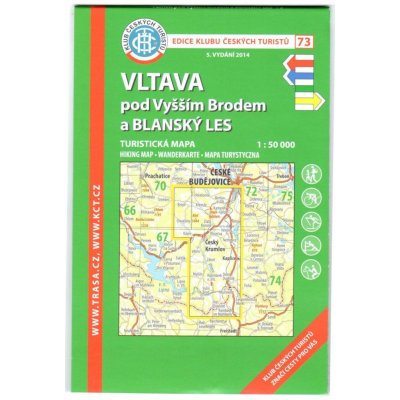 KČT 73 Vltava pod Vyšším Brodem 6.vyd. – Zbozi.Blesk.cz