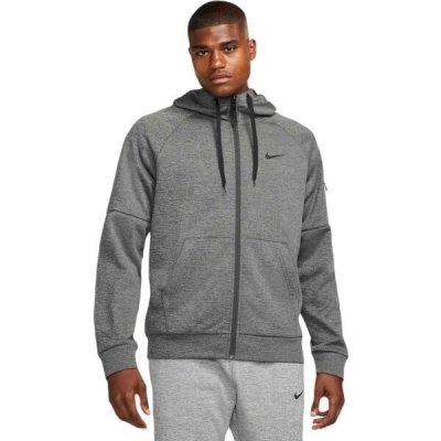 Nike THERMA-FIT mikina tmavě šedá – Zboží Dáma
