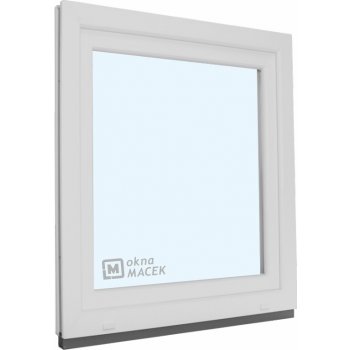 KNIPPING Plastové okno - 70 AD, 1200x1500 mm, OS, bílá Otevírání: pravé, Sklo: čiré