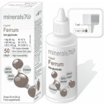 Minerals70 Liquid Ferrum koncentrát s vysokým obsahem železa 100 ml – Hledejceny.cz