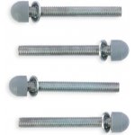 Montážní sada 4 ks závitových tyčí M12 pro montáž sloupků – Hledejceny.cz